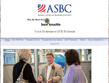 Tablet Screenshot of americansmallbusinesscenters.com